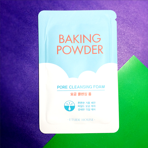 Пробник ETUDE HOUSE Baking Powder Pore Cleansing Foam New. Вторая красивая фотография