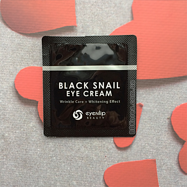 Пробник EYENLIP Black Snail Eye Cream. Вторая красивая фотография