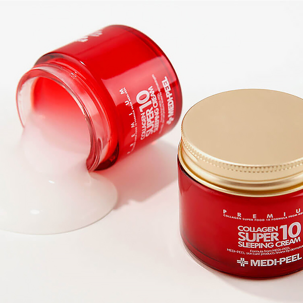MEDI-PEEL Premium Collagen Super 10 Sleeping Cream. Вторая красивая фотография
