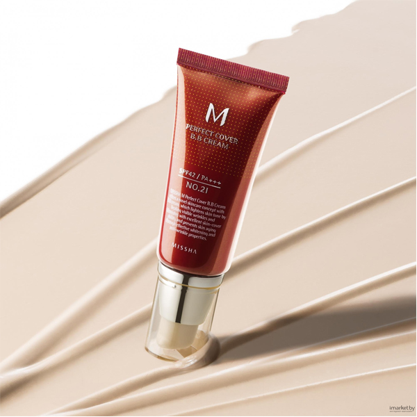Missha M Perfect Cover BB Cream - ональний BB крем для обличчя відтінок 27. Вторая красивая фотография