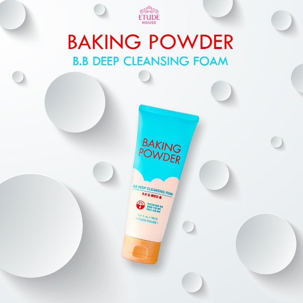 Etude House Baking powder B.B. deep cleansing foam - пінка для вмивання. Вторая красивая фотография