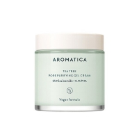 AROMATICA Tea Tree Pore Purifying Gel Cream 5% Niacinamide + 0.1% PHA