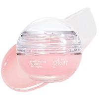 glow peach peptide repair lip balm #palepink