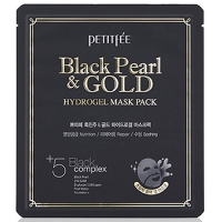 PETITFEE Black Pearl & Gold Hydrogel Mask Pack