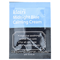 Пробник Klairs Midnight Blue Calming Cream