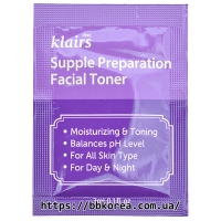 Пробник Klairs Supple Preparation Facial Toner