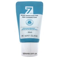 Пробник MAY ISLAND 7 Days Secret Baking Soda Pore Deep Cleansing Foam