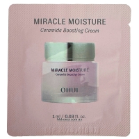 Пробник OHUI Miracle Moisture Ceramide Boosting Cream x10шт