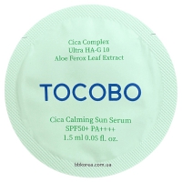 Пробник TOCOBO Cica Calming Sun Serum SPF50+ PA++++
