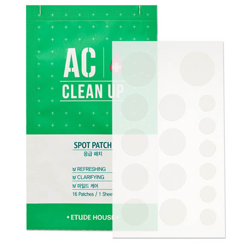 ETUDE HOUSE AC CLEAN UP Spot Patch - пластырь от прыщей на лице
