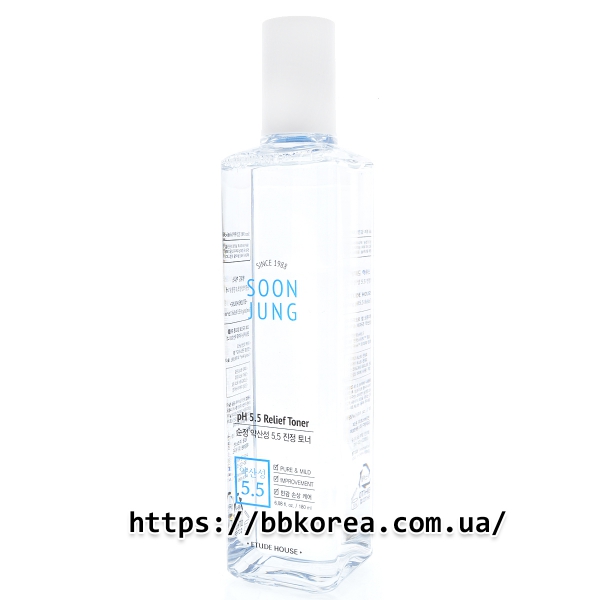 ETUDE HOUSE Soon Jung PH 5.5 Relief Toner