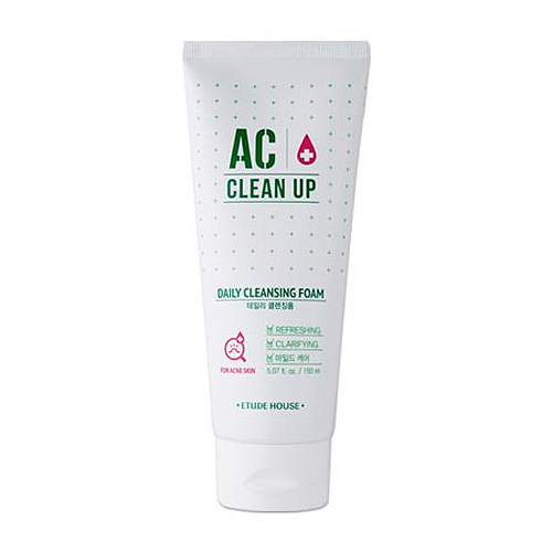 ETUDE HOUSE AC Clean Up Daily Cleansing Foam - пенка для проблемной кожи