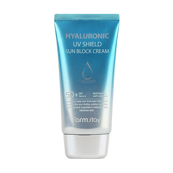 FARM STAY Hyaluronic UV Shield Sun Block Cream SPF50+ PA+++