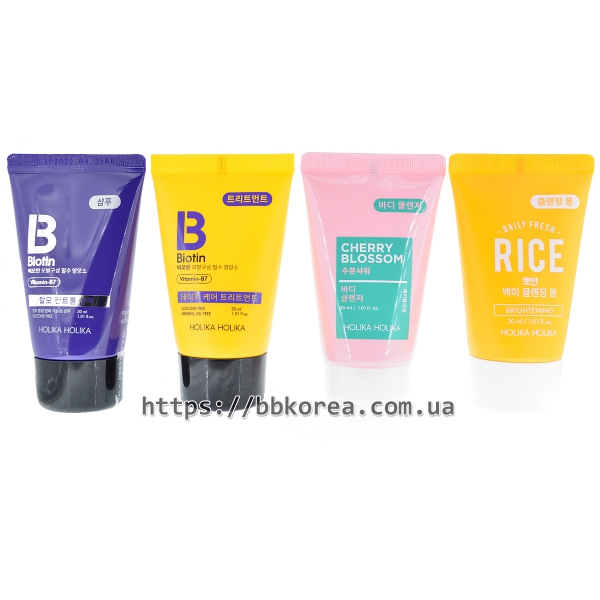 HOLIKA HOLIKA Biotin Travel Kit Дорожный набор средств с биотином