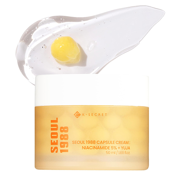 K-SECRET SEOUL 1988 Capsule Cream : Niacinamide 5% + Yuja