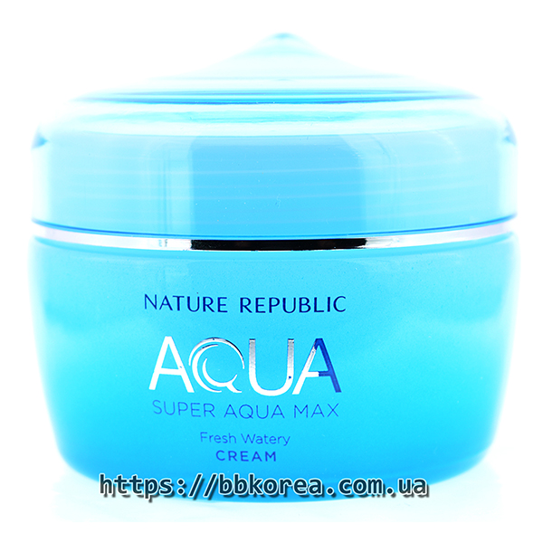 Nature Republic Super Aqua Max Fresh Watery Cream - увлажняющий крем для лица