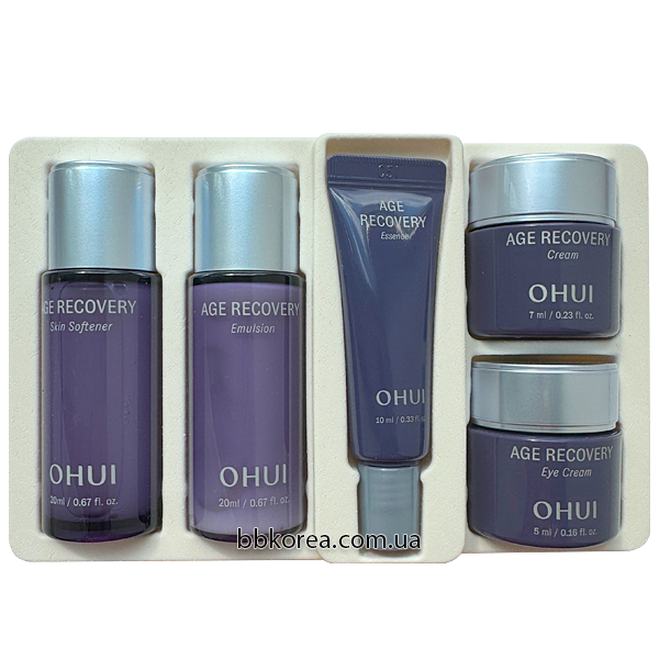 OHUI Age Recovery 5pcs Gift Set