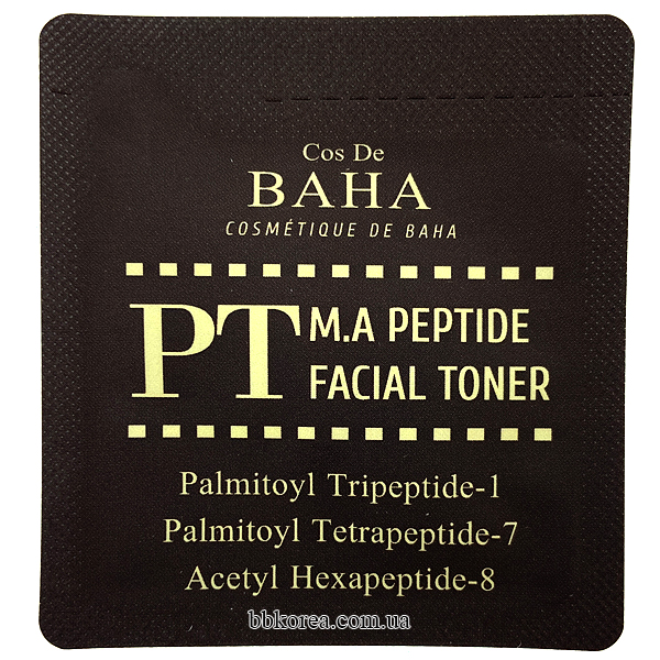 Пробник Cos De BAHA PT M.A Peptide Facial Toner