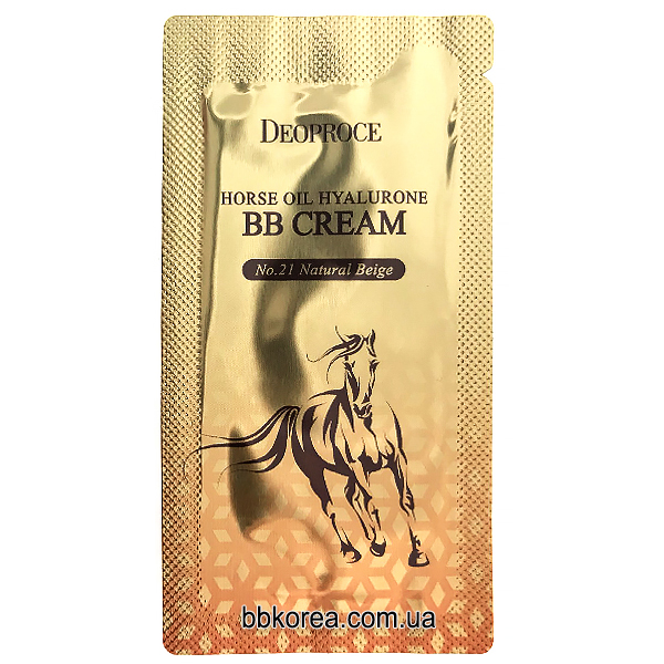 Пробник Deoproce Horse Oil Hyalurone BB Cream