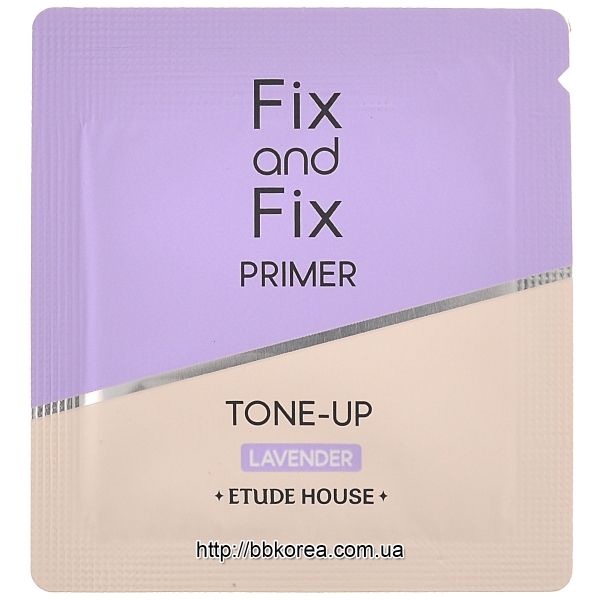Пробник ETUDE HOUSE Fix And Fix Tone Up Primer SPF33 PA++