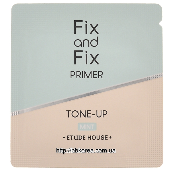 Пробник ETUDE HOUSE Fix And Fix Tone Up Primer SPF33 PA++
