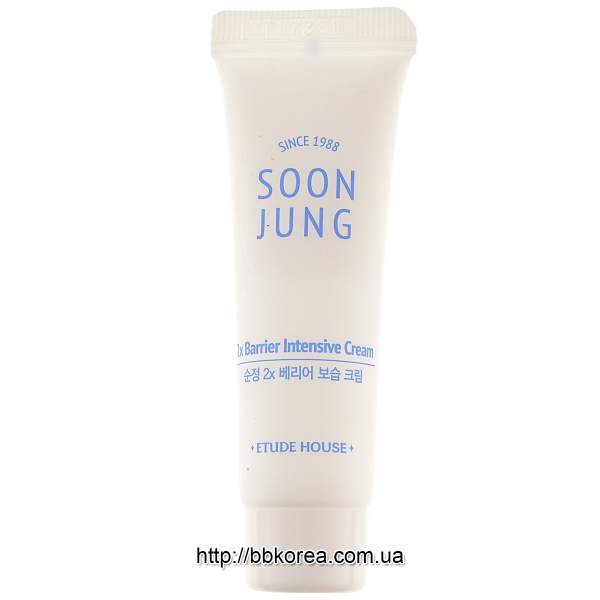 Пробник ETUDE HOUSE Soon Jung 2x Barrier Intensive Cream