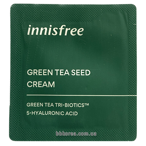 Пробник INNISFREE Green Tea Seed Cream
