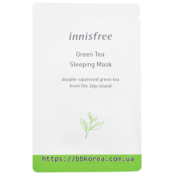 Пробник INNISFREE Green Tea Sleeping Mask
