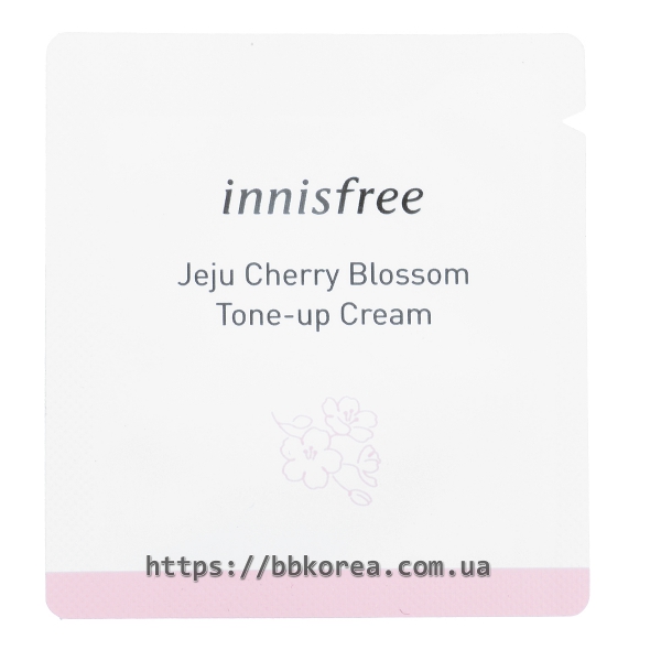 Пробник Innisfree Jeju Cherry Blossom Tone Up Cream