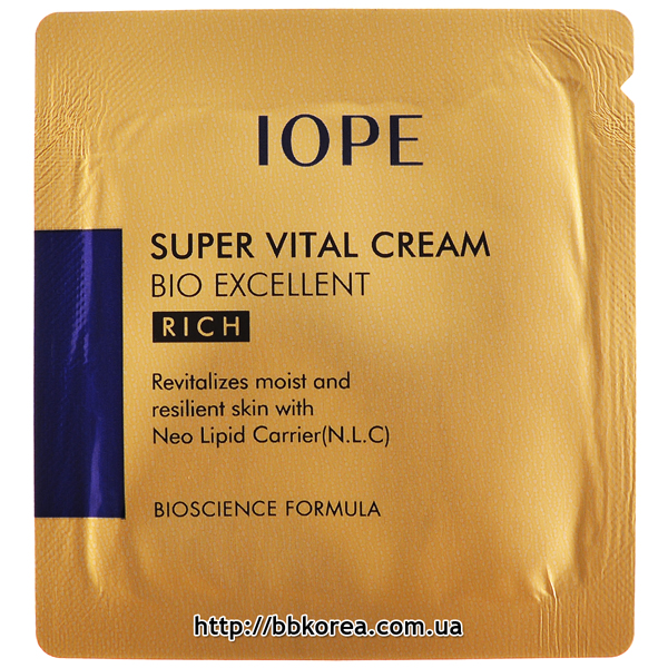 Пробник IOPE Super Vital Cream Bio Excellent Rich