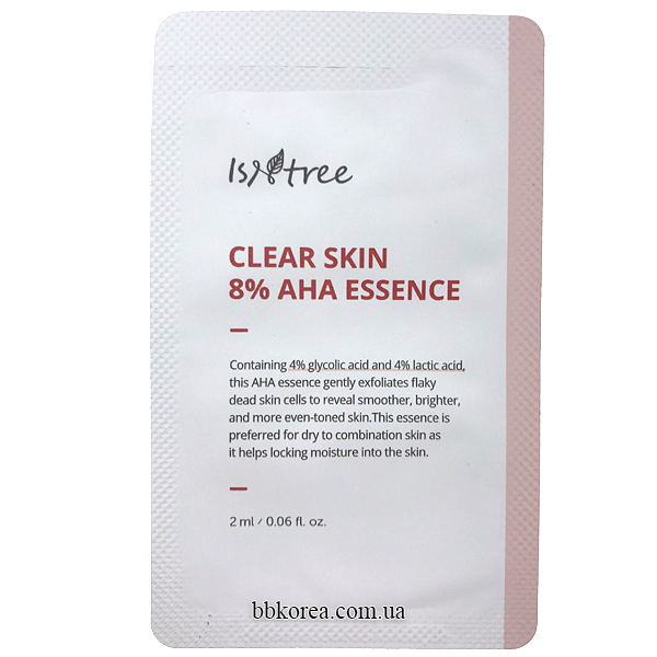 Пробник IsNtree Clear Skin 8% AHA Essence