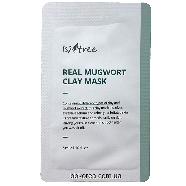 Пробник IsNtree Real Mugwort Clay Mask