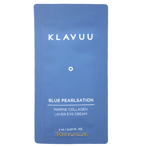 Пробник Klavuu Blue Pearlsation Marine Collagen Layer Eye Cream x10шт