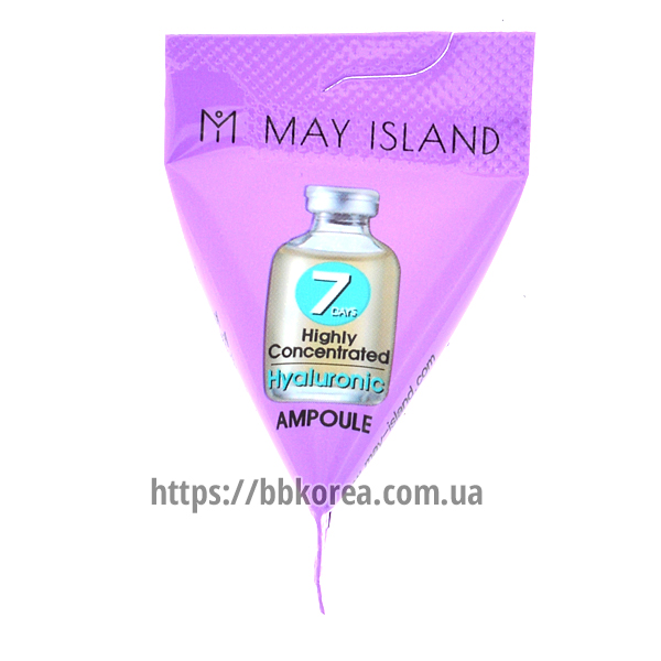 Пробник MAY ISLAND 7 Days Highly Concentrated Hyaluronic Ampoule