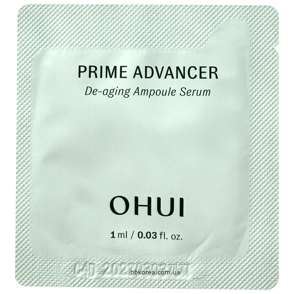 Пробник OHUI Prime Advancer De-aging Ampoule Serum x10шт