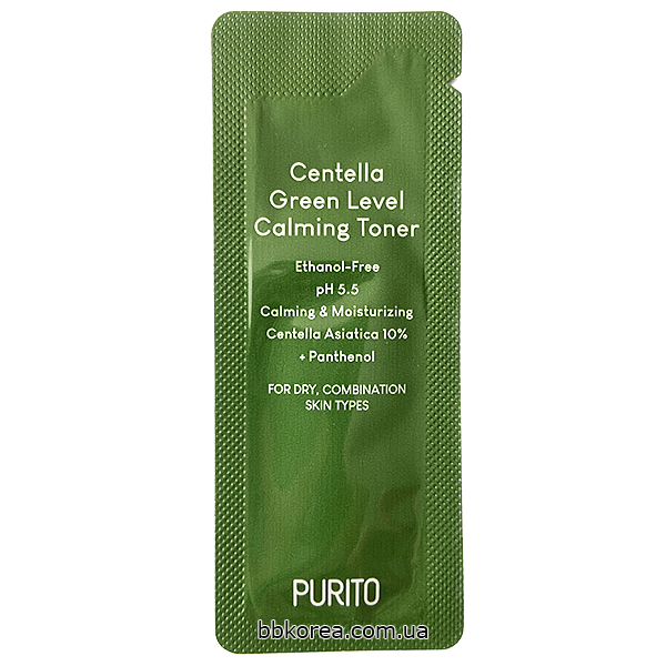 Пробник PURITO Centella Green Level Calming Toner x10шт