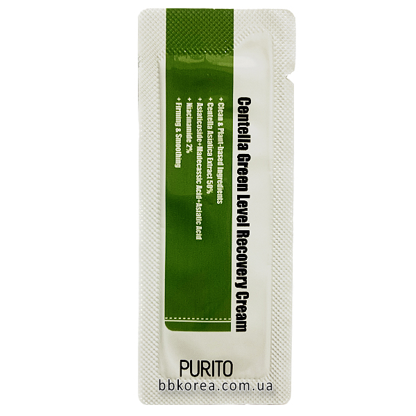 Пробник PURITO Centella Green Level Recovery Cream x10шт