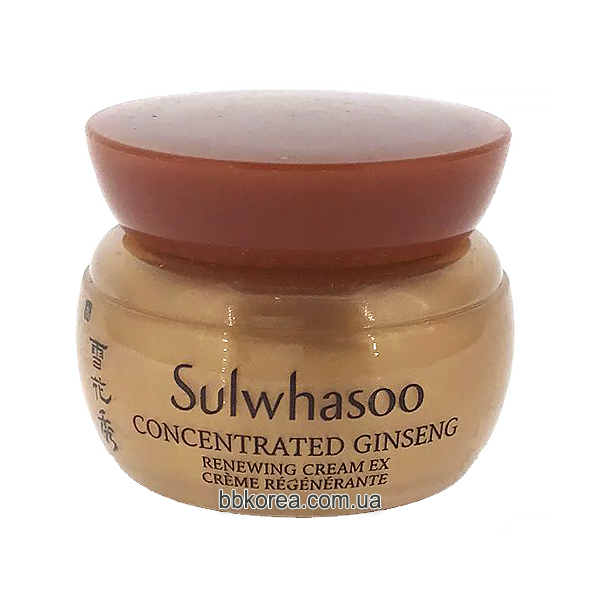 Пробник Sulwhasoo Concentrated Ginseng Renewing Cream EX