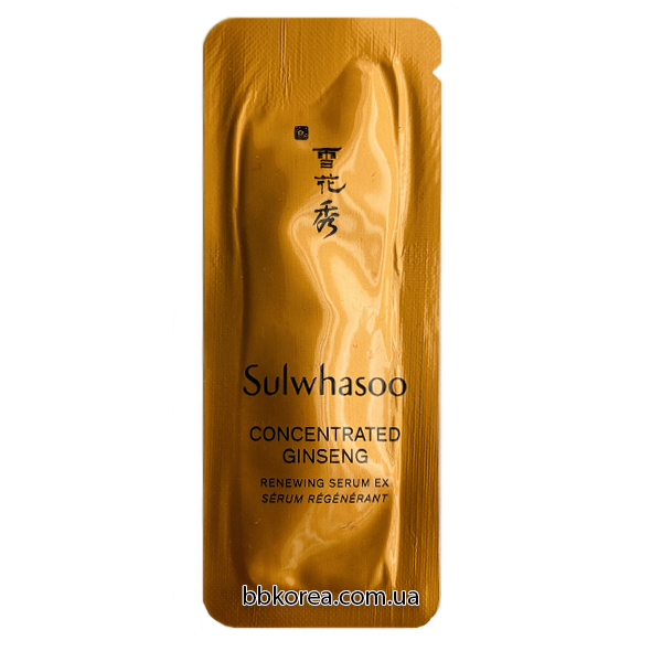 Пробник Sulwhasoo Concentrated Ginseng Renewing Serum EX