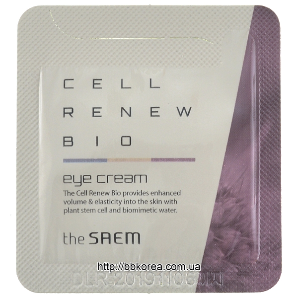 Пробник THE SAEM Cell Renew Bio Eye Cream