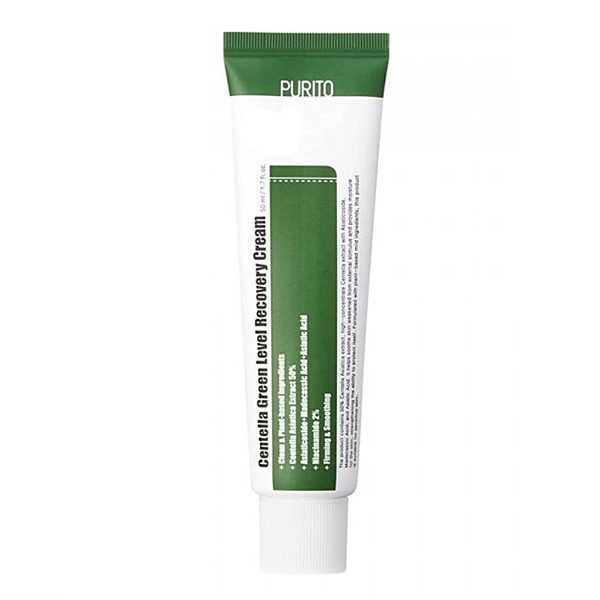 PURITO Centella Green Level Recovery Cream - натуральний крем для обличчя