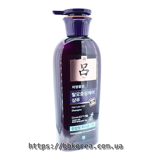 Ryoe Jayang Yunmo Hair Loss Care Shampoo for sensitive scalp