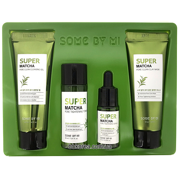 SOME BY MI Super Matcha Pore Care Starter Kit Edition